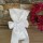 Favors pouch White Ivory satin Unique guests wedding souvenirs Baptism greek bomboniere Elegant event
