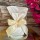 Favors pouch White Ivory satin 24K gold plated cross Unique guests wedding souvenirs Baptism greek bomboniere Elegant event