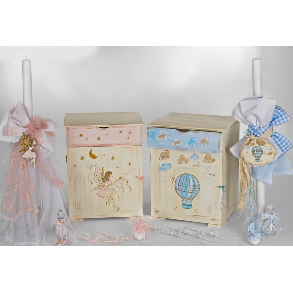 Complete baptism FAIRY AIR BALLOON set BABY BOY GIRL Orthodox