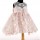 Dress Pink satin and lace White daisies Baby girl couture Christening Wedding outfit Unique Design