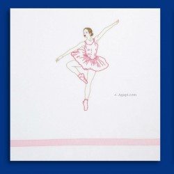 Ladopana set baby girl baptism Ballet dancer Orthodox baptism