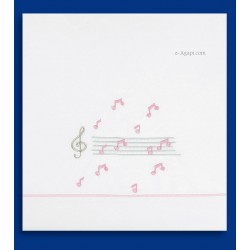 Ladopana set baby girl baptism Music notes Orthodox baptism