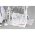 Ladopana set baby girl baptism Butterflies Color options Orthodox baptism