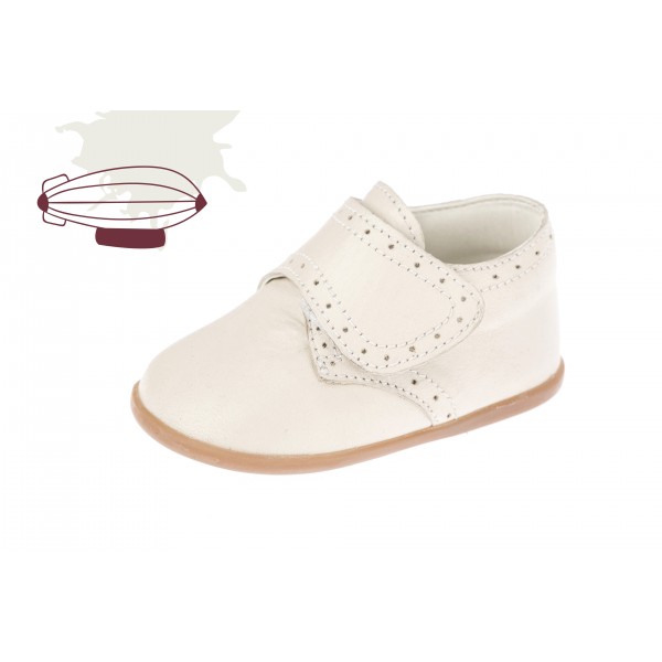 Baby boy shoes velcro shoes Toddler leather shoes Pink baptism shoes 