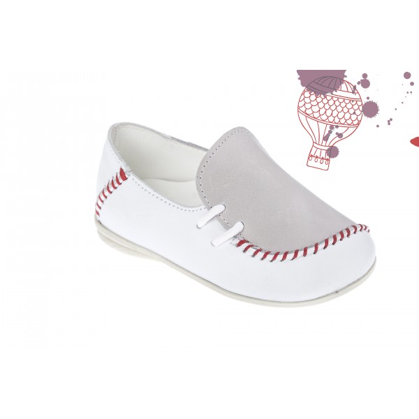 Baby boy shoes loafers shoes Toddler leather shoes White grey baptism shoes 