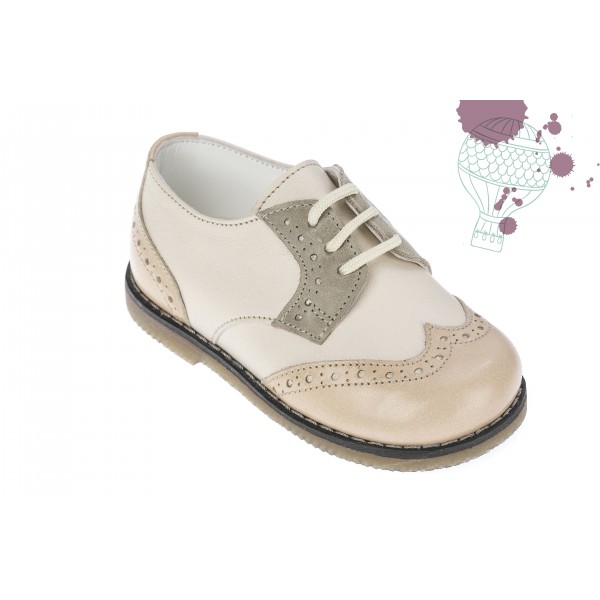 Baby boy shoes oxford shoes Toddler leather shoes Ecru baptism shoes 