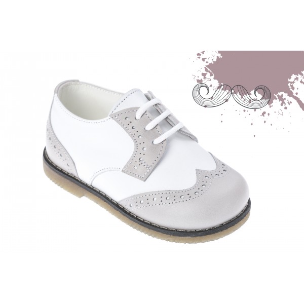 Baby boy shoes oxford shoes Toddler leather shoes White baptism shoes 