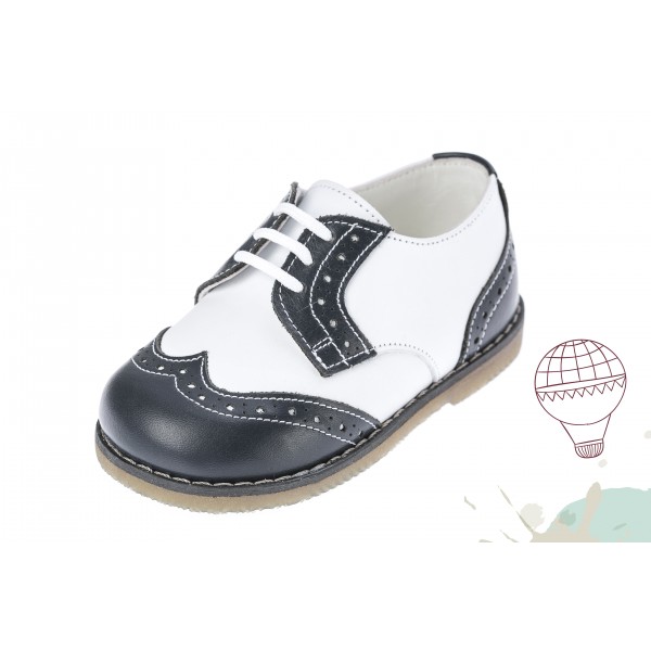 Baby boy shoes oxford shoes Toddler leather shoes White Black baptism shoes 