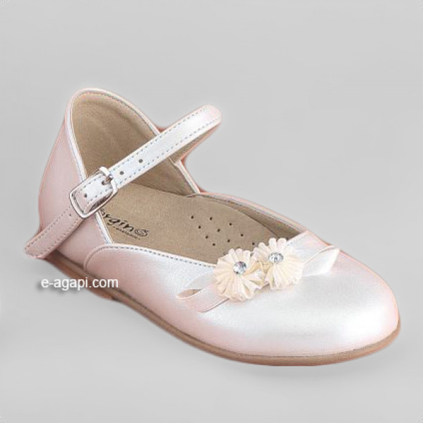 Baby girl shoes Elegant wedding leather shoes Baptism White shoes