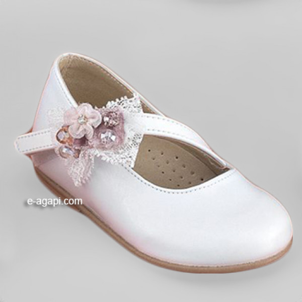 Baby girl shoes Baptism shoes Toddler leather shoes White baptism shoes