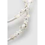 Stephana Greece wedding crowns set Bride hair accessories porcelain floral