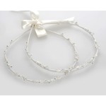 Stephana Greece wedding crowns set Bride hair accessories porcelain floral