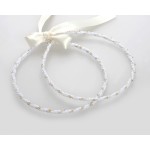 Stephana Greece wedding crowns set Bride hair accessories porcelain