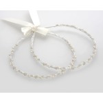 Stephana Greece wedding crowns set Bride hair accessories porcelain