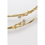 Stefana crowns handmade Wedding decorations set 24k gold plated