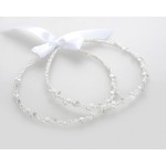 Stefana Greek wedding crowns set Bridal orthodox church Couple accessories Floral Porcelain Stefana Greek wedding crowns set Bridal orthodox church Couple accessories Floral Porcelain